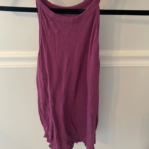 Abercrombie and Fitch burgundy tank top